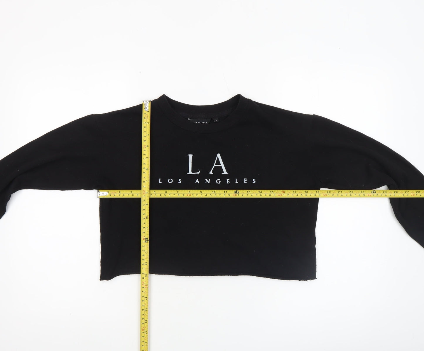 Womens UK Size 6 New Look Black Pullover Sweatshirt