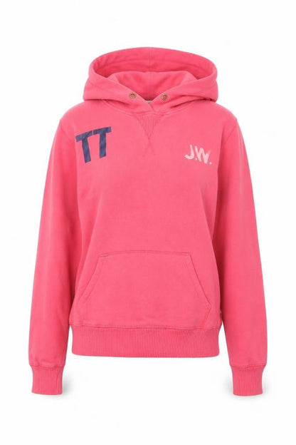 Womens UK Size 8 Jack Wills Pink Pullover Hoodie