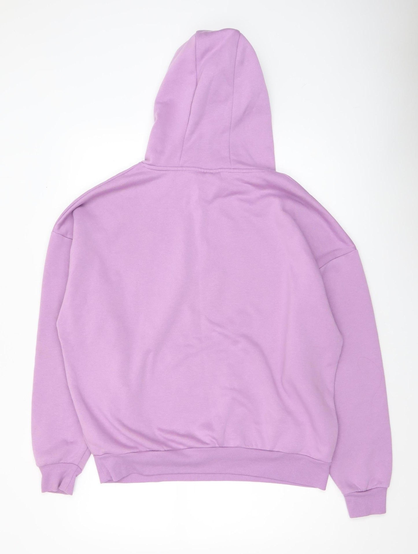 Womens UK Size S NYU Purple Pullover Hoodie