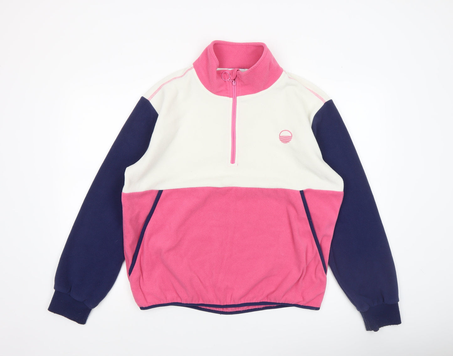 Unisex Adults UK Size M WEST QUAY Multicoloured Pullover Sweatshirt