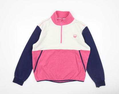 Unisex Adults UK Size M WEST QUAY Multicoloured Pullover Sweatshirt