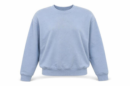 Womens UK Size S New Look Blue Pullover Sweatshirt