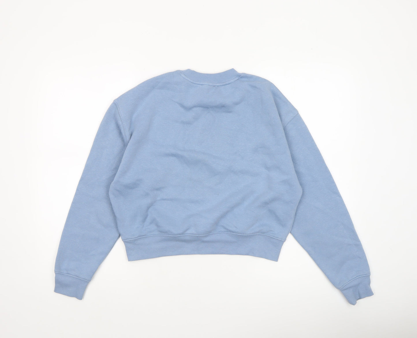 Womens UK Size S New Look Blue Pullover Sweatshirt