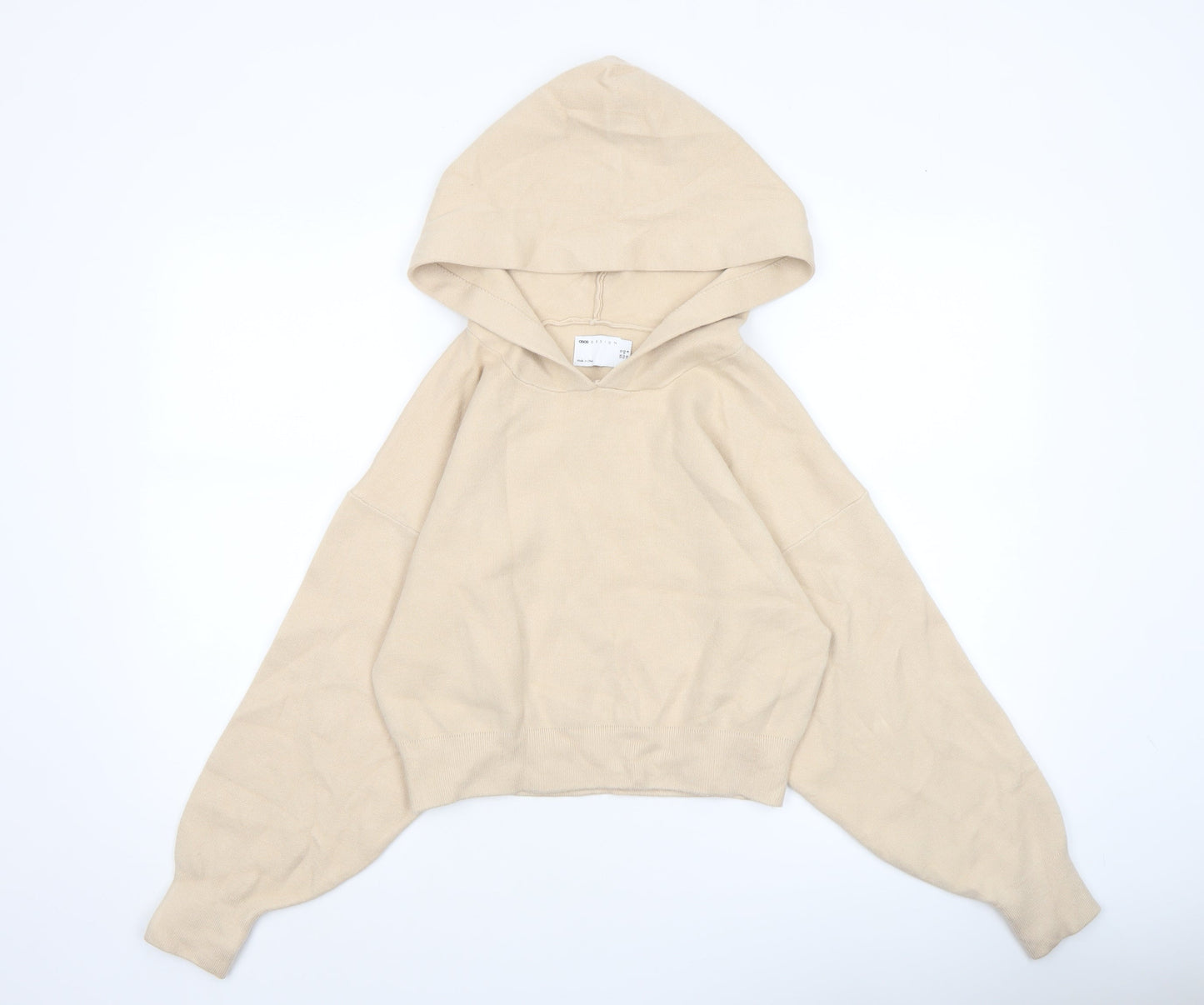 Womens UK Size 12 ASOS Beige Pullover Jumper