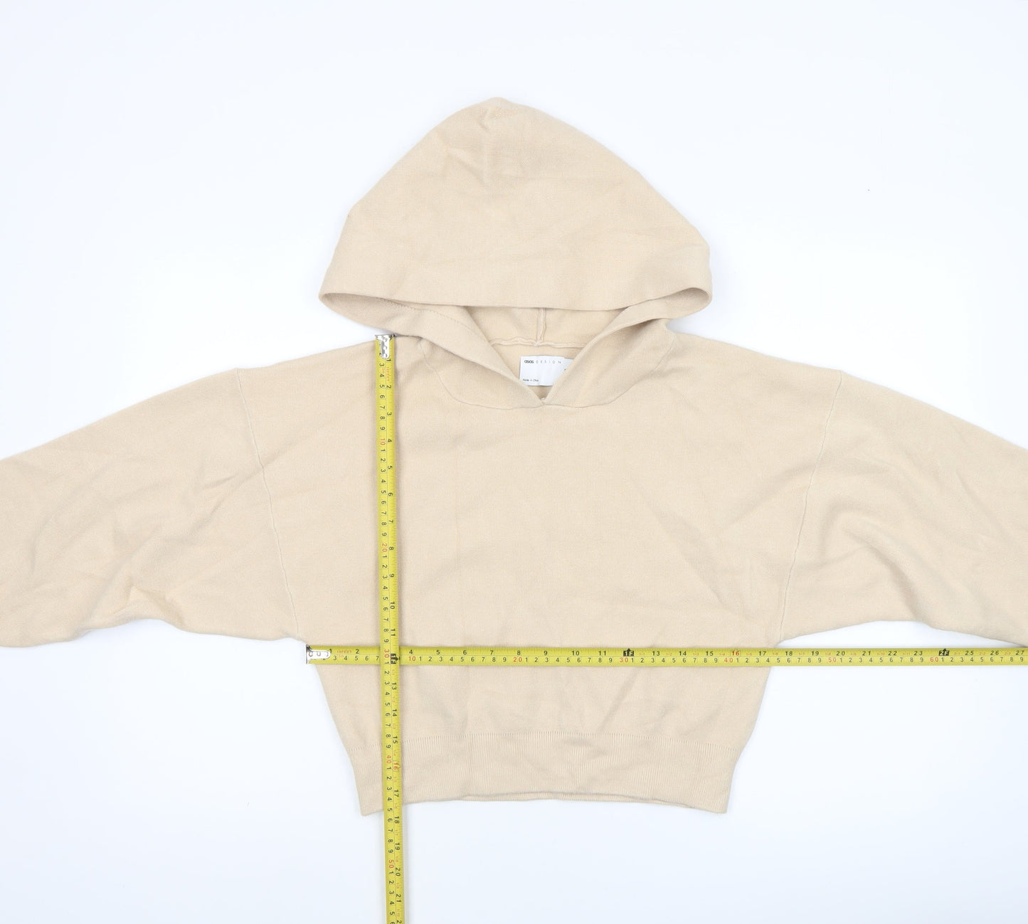 Womens UK Size 12 ASOS Beige Pullover Jumper