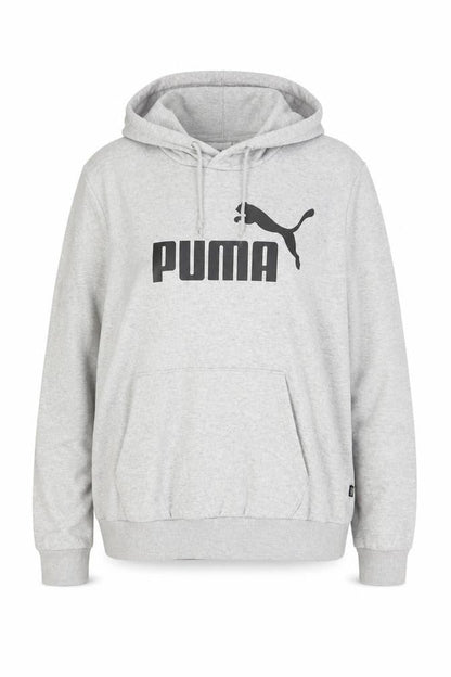 Womens UK Size XL PUMA Grey Pullover Hoodie