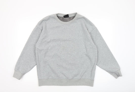 Mens UK Size L Independent Grey Pullover Sweatshirt