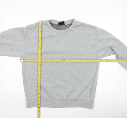 Mens UK Size L Independent Grey Pullover Sweatshirt