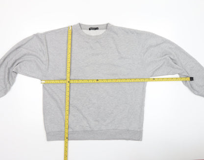 Womens UK Size XL Boohoo Grey Pullover Sweatshirt