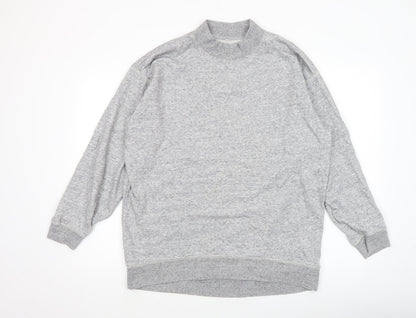 Mens UK Size M Uniqlo Grey Pullover Sweatshirt