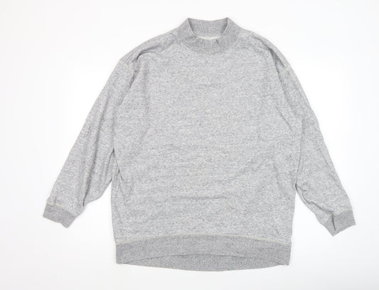 Mens UK Size M Uniqlo Grey Pullover Sweatshirt