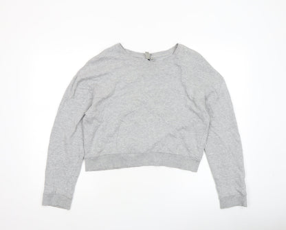 Womens UK Size 12 ASOS Grey Pullover Sweatshirt