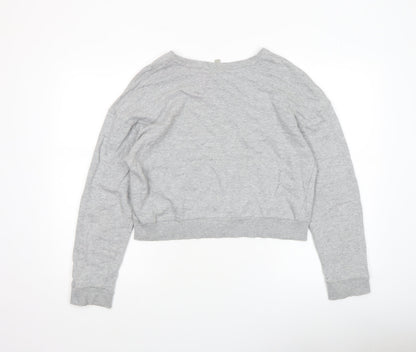 Womens UK Size 12 ASOS Grey Pullover Sweatshirt