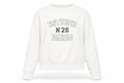 Womens UK Size 2XS H&M White Pullover Sweatshirt