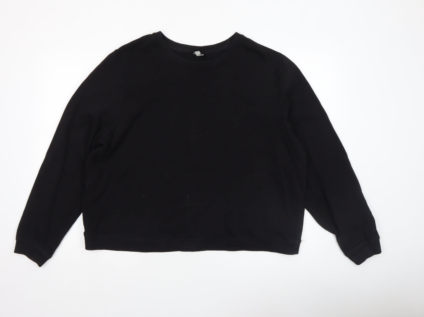 Womens UK Size 20 ASOS Black Pullover Sweatshirt