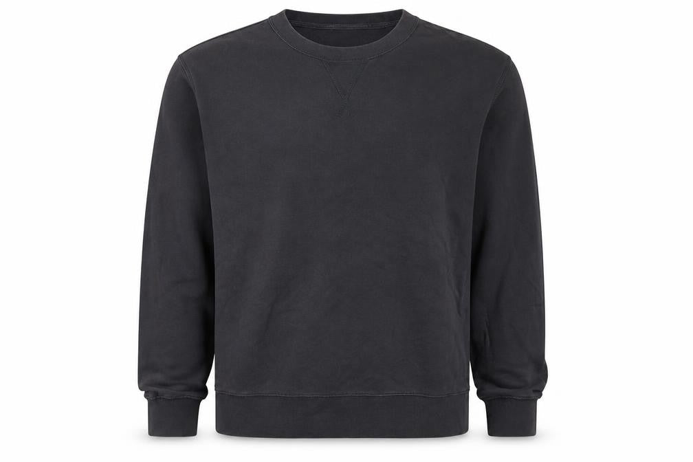 Mens UK Size L Marks and Spencer Black Pullover Sweatshirt