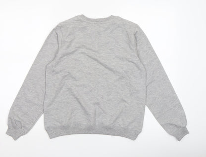 Womens UK Size 4 ASOS Grey Pullover Sweatshirt