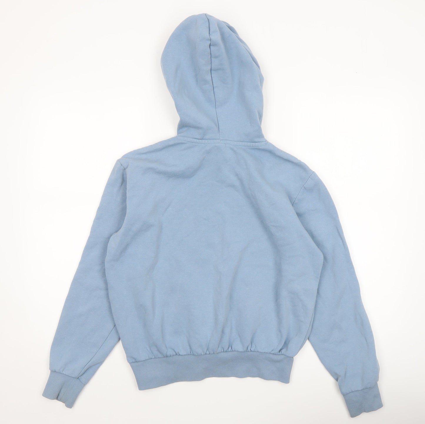 Womens UK Size XS H&M Blue Pullover Hoodie