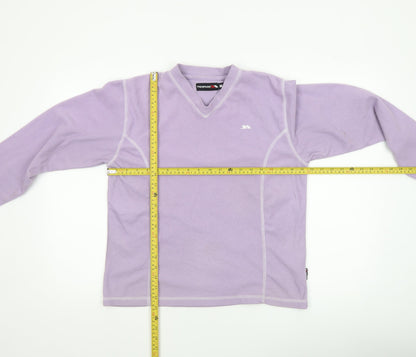 Womens UK Size M Trespass Purple Pullover Sweatshirt