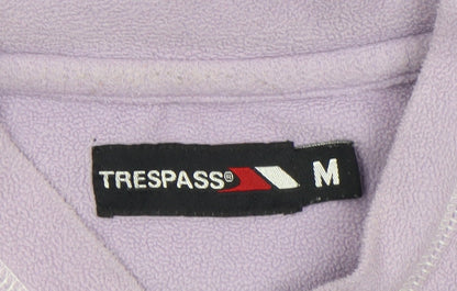 Womens UK Size M Trespass Purple Pullover Sweatshirt