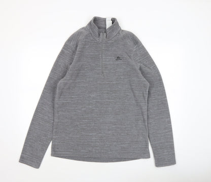 Mens UK Size L Quechua Grey Pullover Sweatshirt