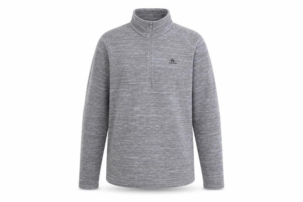 Mens UK Size L Quechua Grey Pullover Sweatshirt