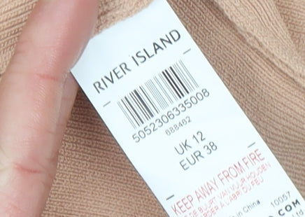 Womens UK Size 12 River Island Straight & Pencil Knit Skirt