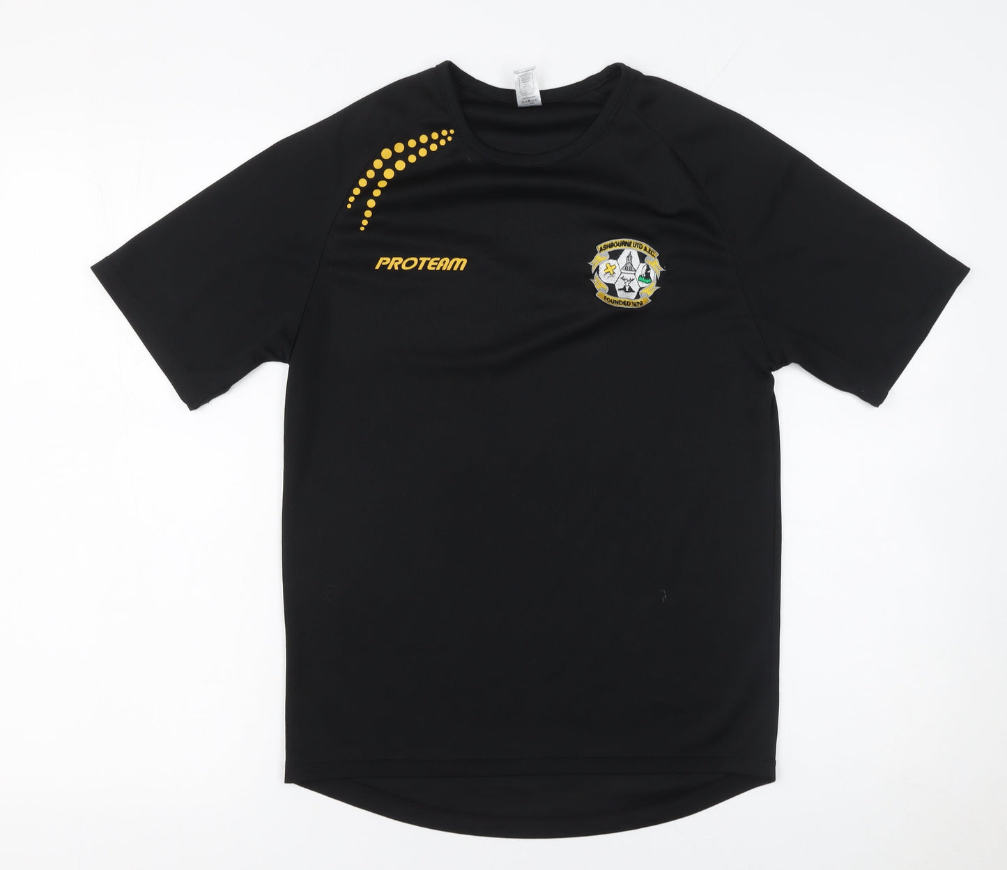 Mens UK Size XS SOL'S Black FootballGym & TrainingRunning & JoggingCrossFit T-Sh