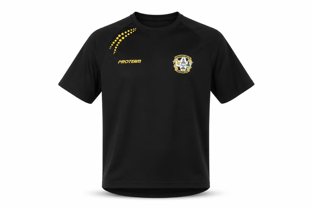 Mens UK Size XS SOL'S Black FootballGym & TrainingRunning & JoggingCrossFit T-Sh
