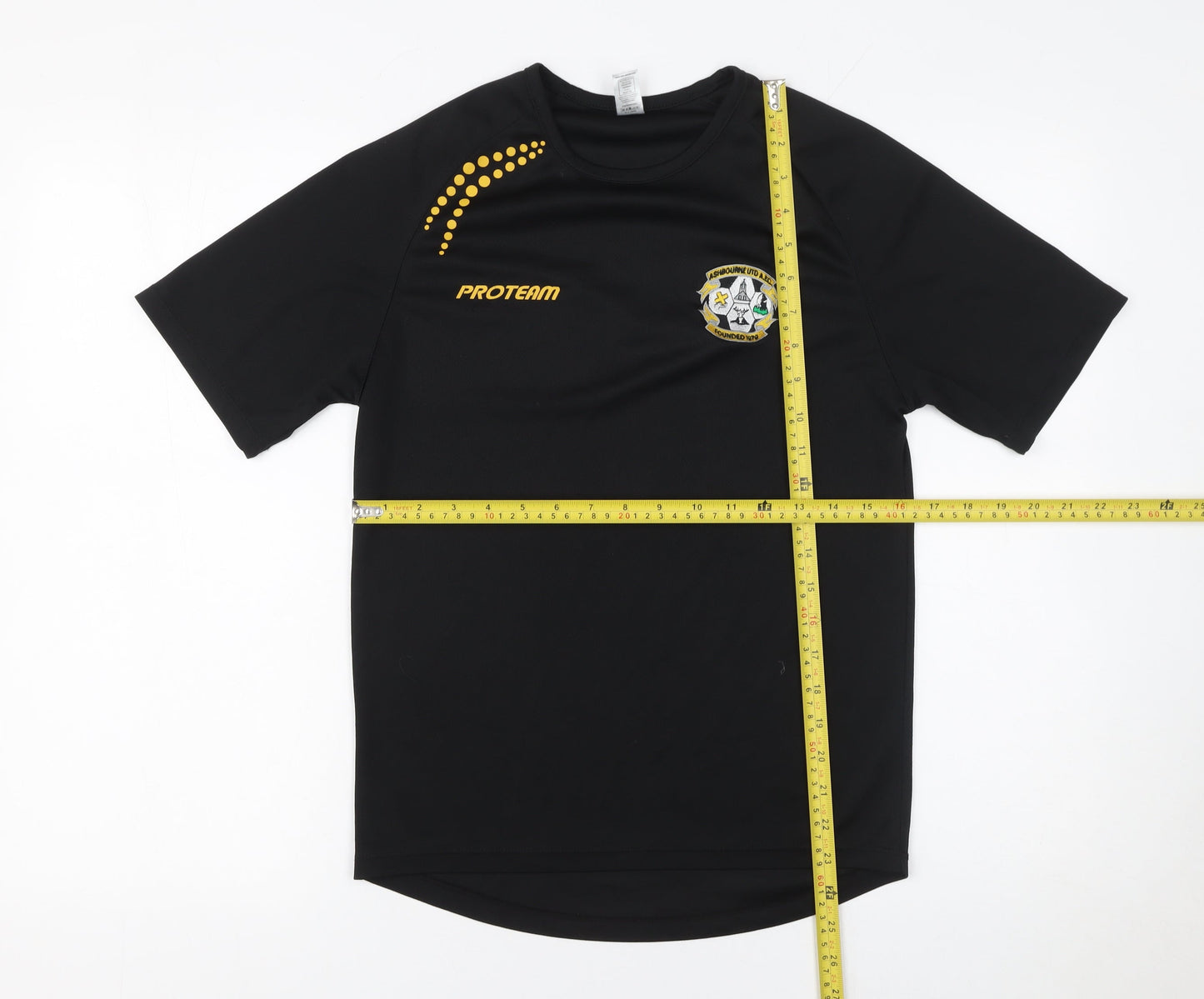 Mens UK Size XS SOL'S Black FootballGym & TrainingRunning & JoggingCrossFit T-Sh