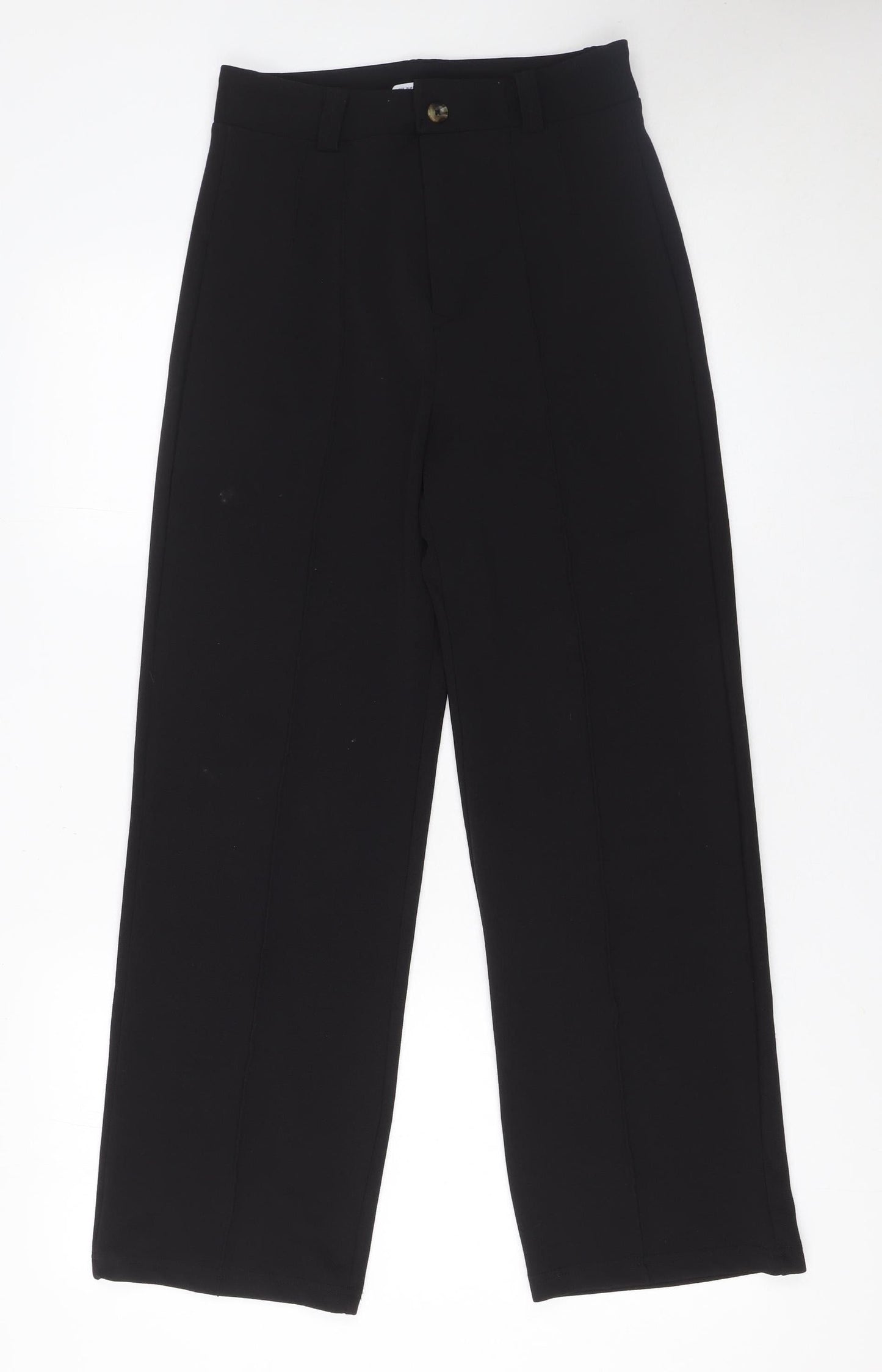 Womens UK Size 10 Kotty Regular Fit Casual Workwear Business Black Trousers