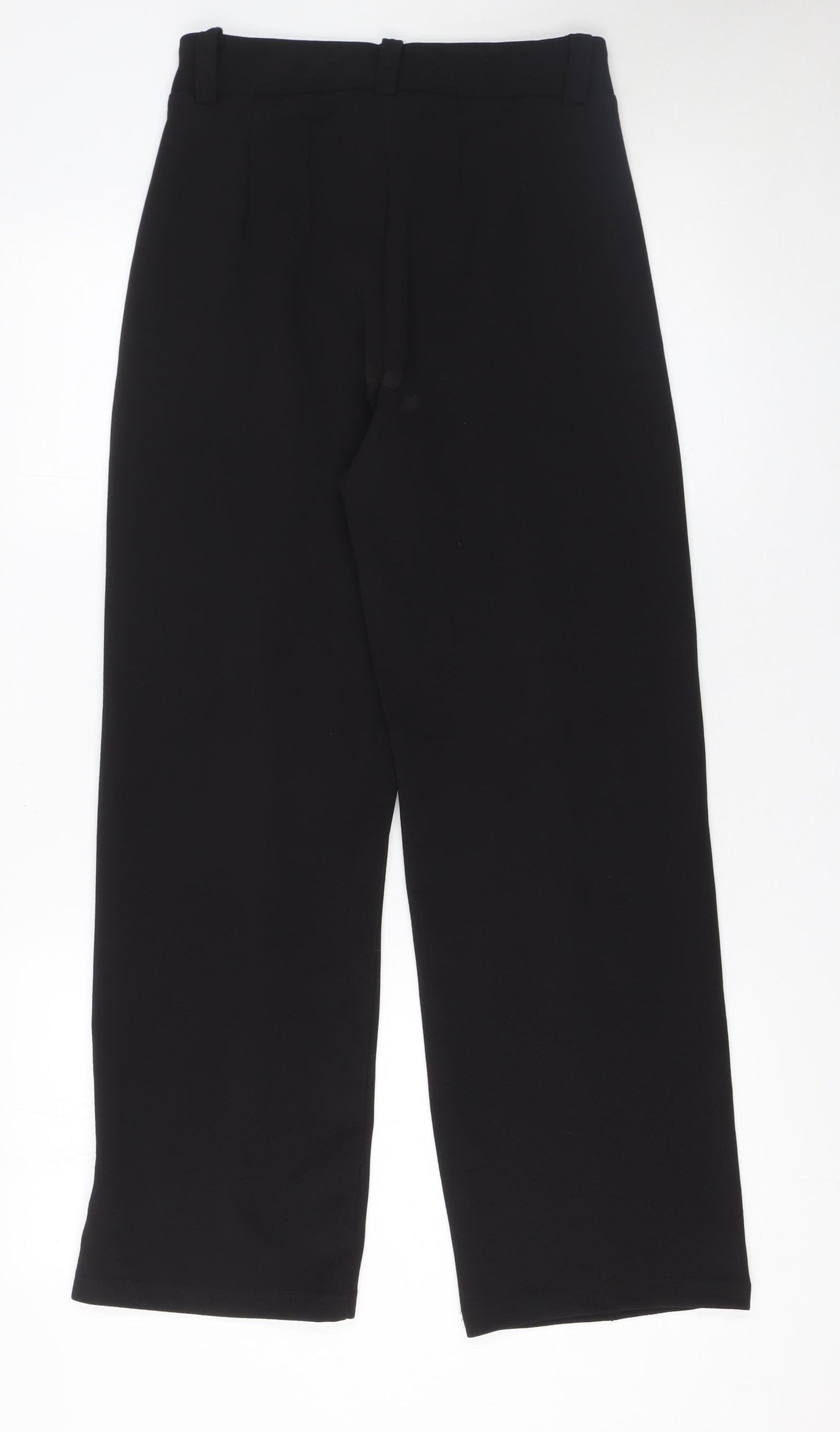Womens UK Size 10 Kotty Regular Fit Casual Workwear Business Black Trousers