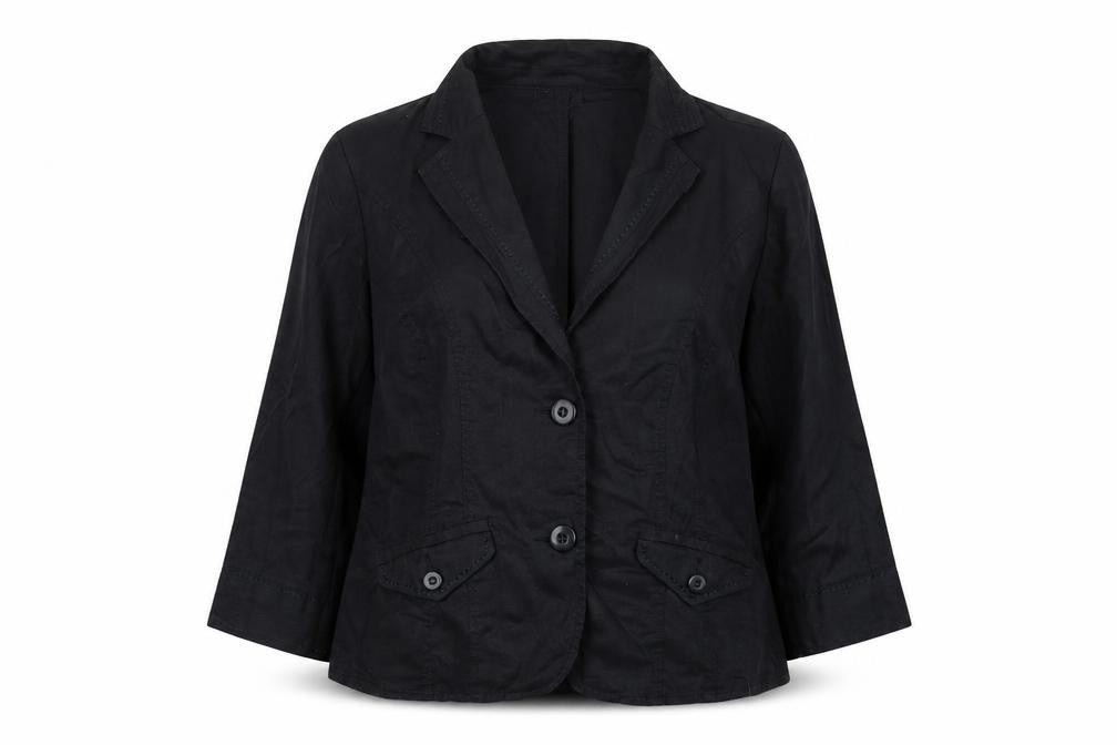 Womens UK Size 14 Bianca Regular Black Blazer