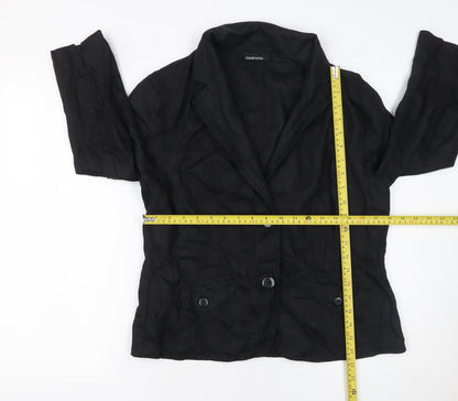 Womens UK Size 14 Bianca Regular Black Blazer