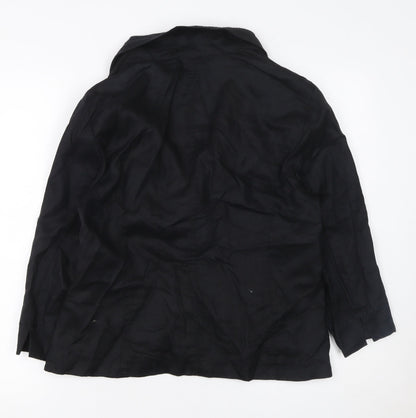 Womens UK Size 14 Bianca Regular Black Blazer