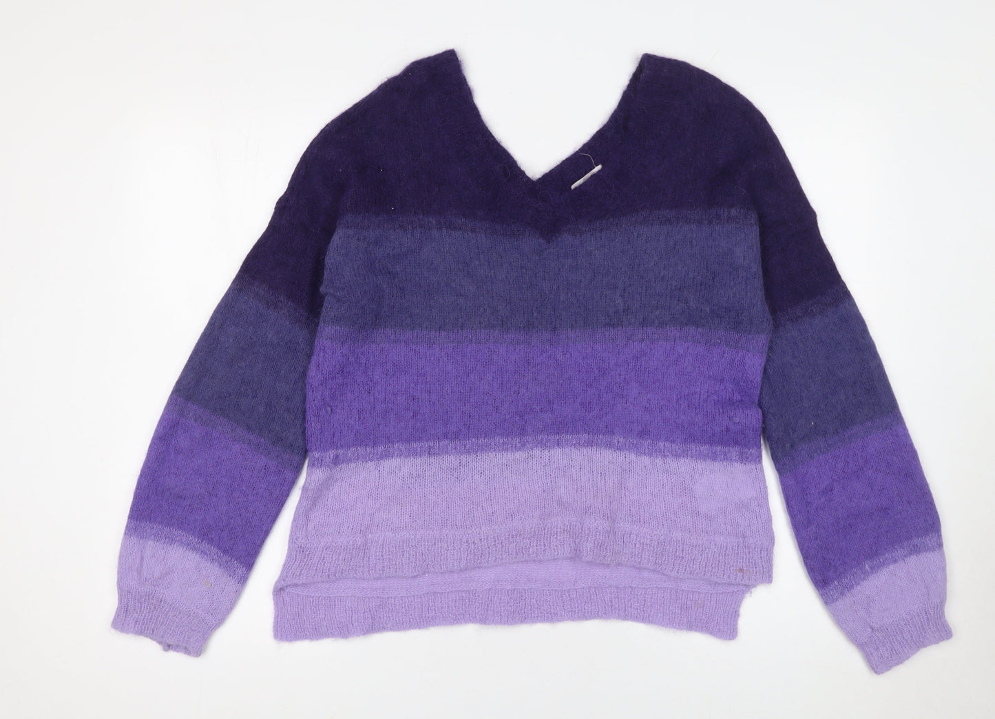 Womens UK Size XS Charli Purple Pullover Jumper
