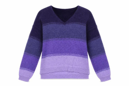 Womens UK Size XS Charli Purple Pullover Jumper