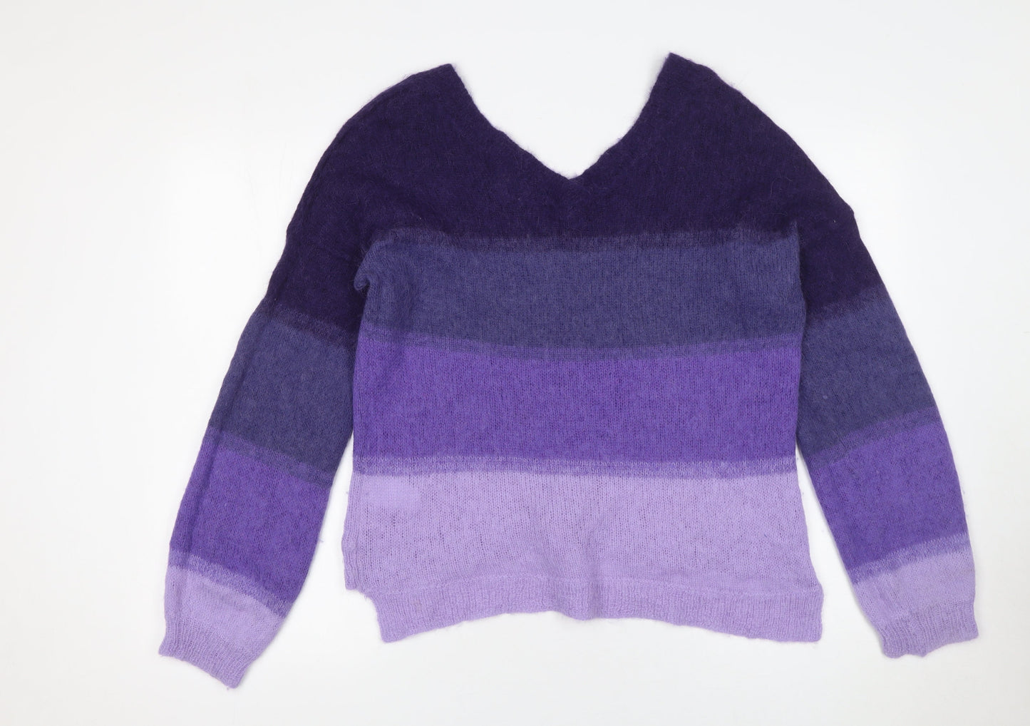 Womens UK Size XS Charli Purple Pullover Jumper