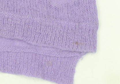 Womens UK Size XS Charli Purple Pullover Jumper