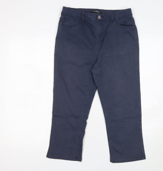 Womens UK Size 12 Dunnes Stores Regular Fit Straight Blue Jeans