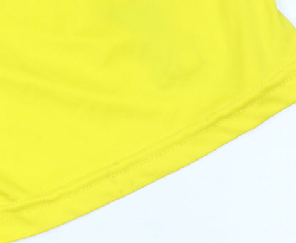 Nike Boys Yellow Liverpool FC Football Athletic Shorts Size 176