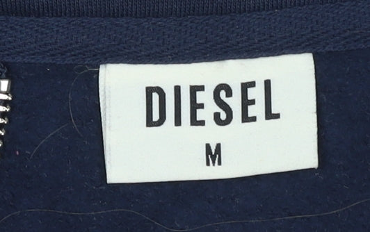 Womens UK Size M Diesel Multicoloured Pullover Sweatshirt