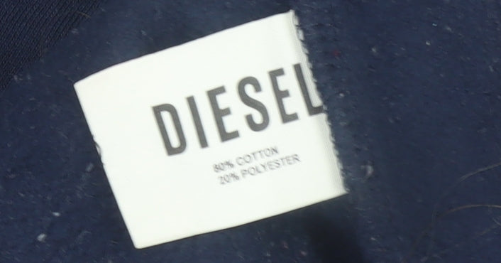 Womens UK Size M Diesel Multicoloured Pullover Sweatshirt