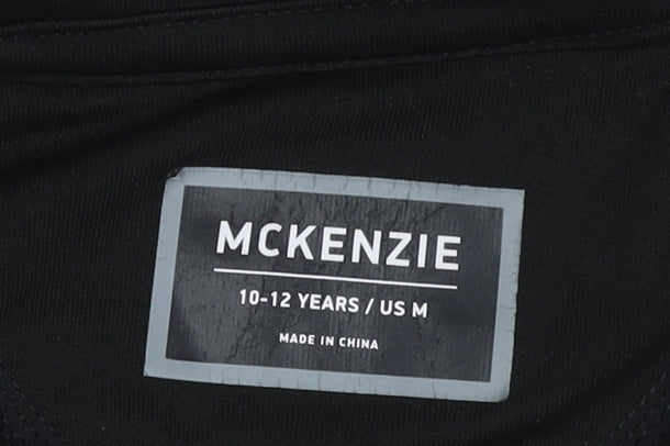 Boys UK Size 10-12 Years McKenzie Black Pullover Hoodie