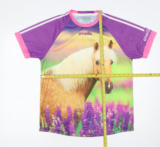 Womens UK Size 14 O'Neills Multicoloured Gym & Training Running & Jogging Walkin