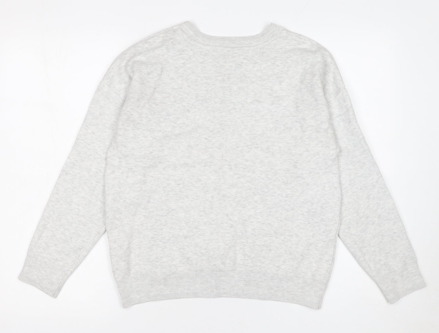 Womens UK Size S Primark Grey Pullover Jumper