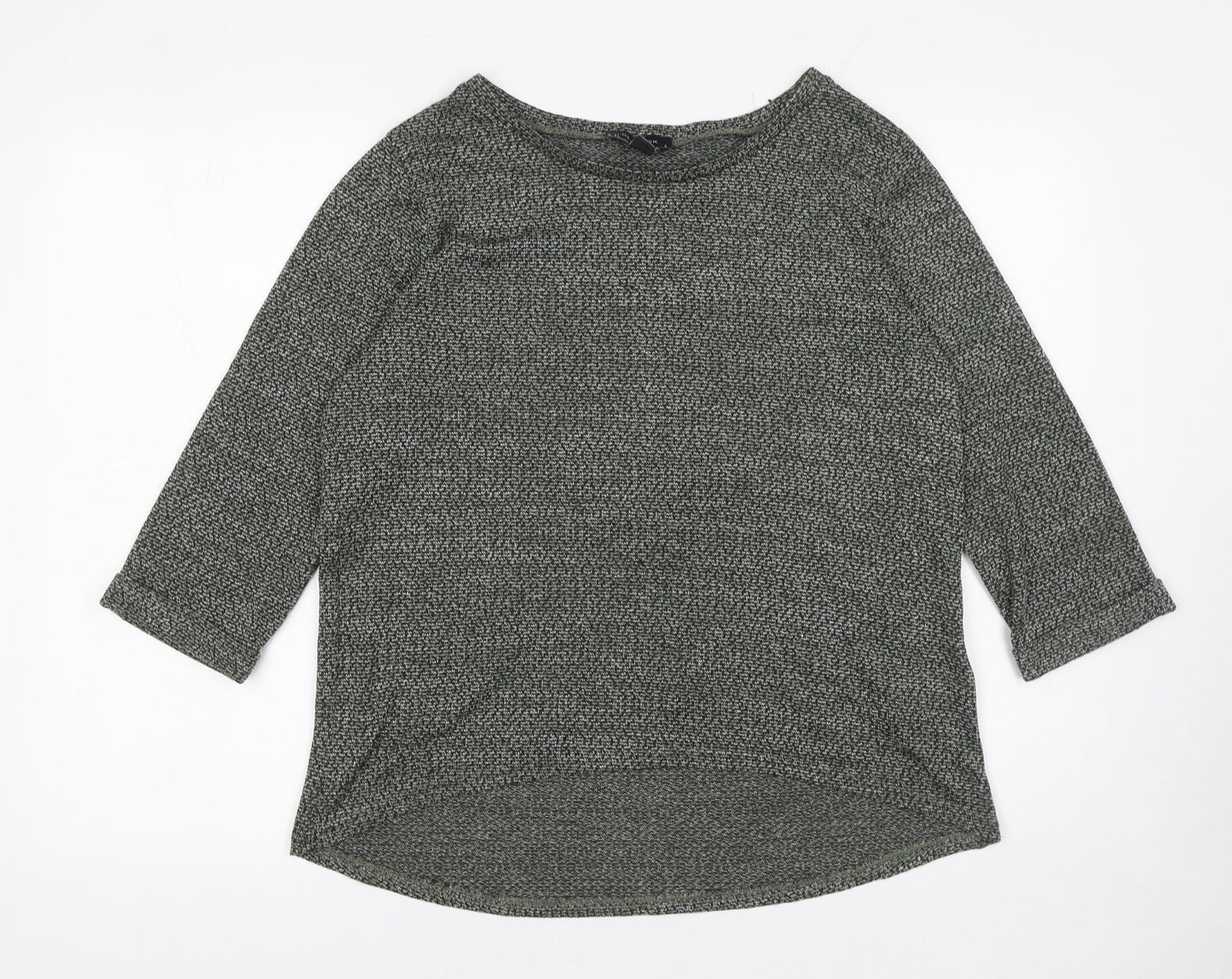 Womens UK Size 12 New Look Grey Pullover Jumper
