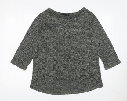 Womens UK Size 12 New Look Grey Pullover Jumper