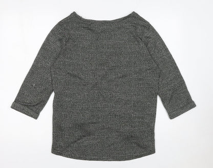 Womens UK Size 12 New Look Grey Pullover Jumper
