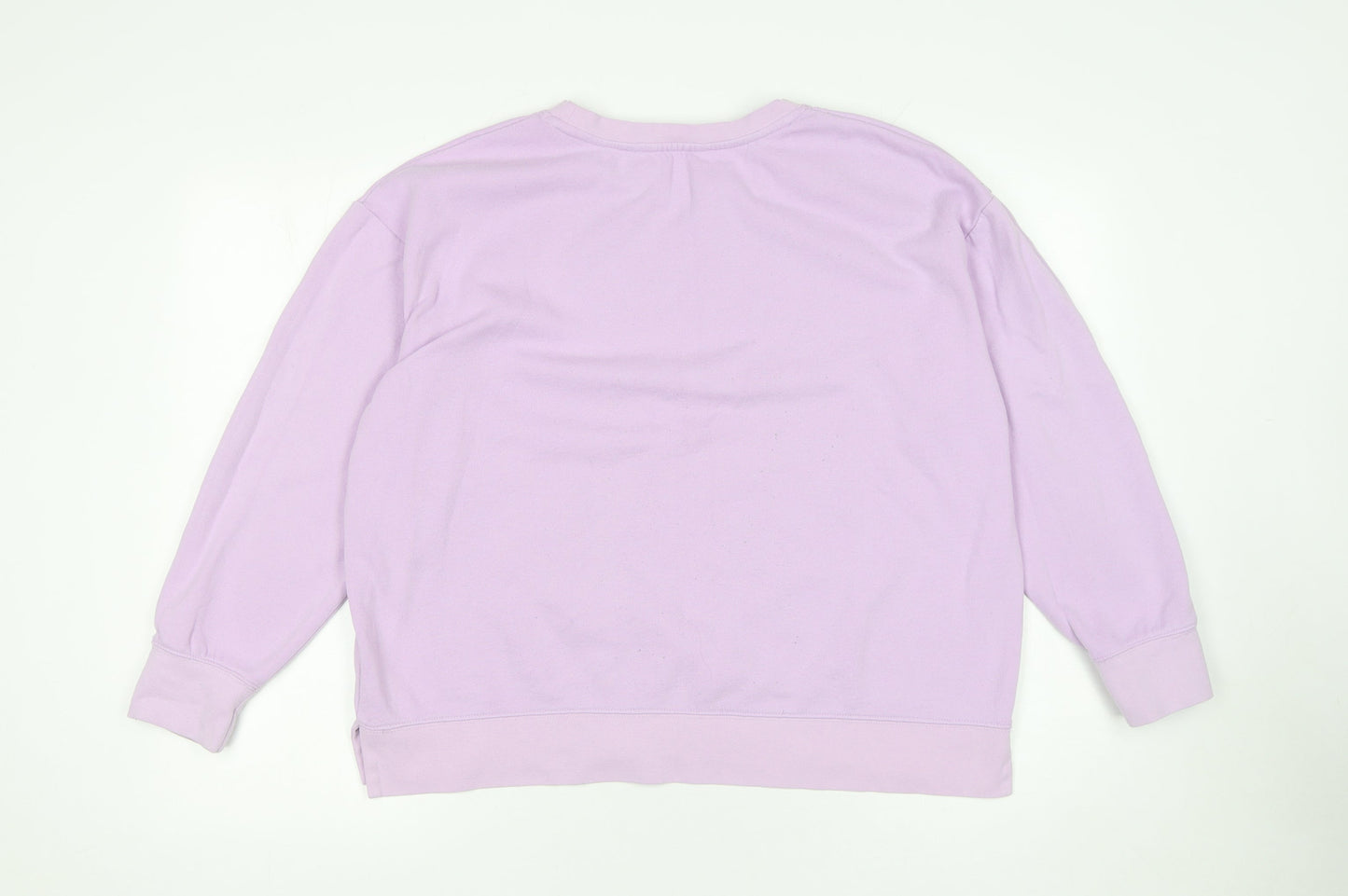 Womens UK Size L Dunnes Stores Purple Pullover Sweatshirt